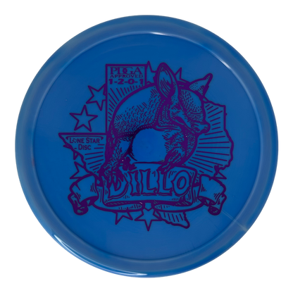 Lone Star Disc Victor 1 Armadillo Putter Disc - Artist Stamp