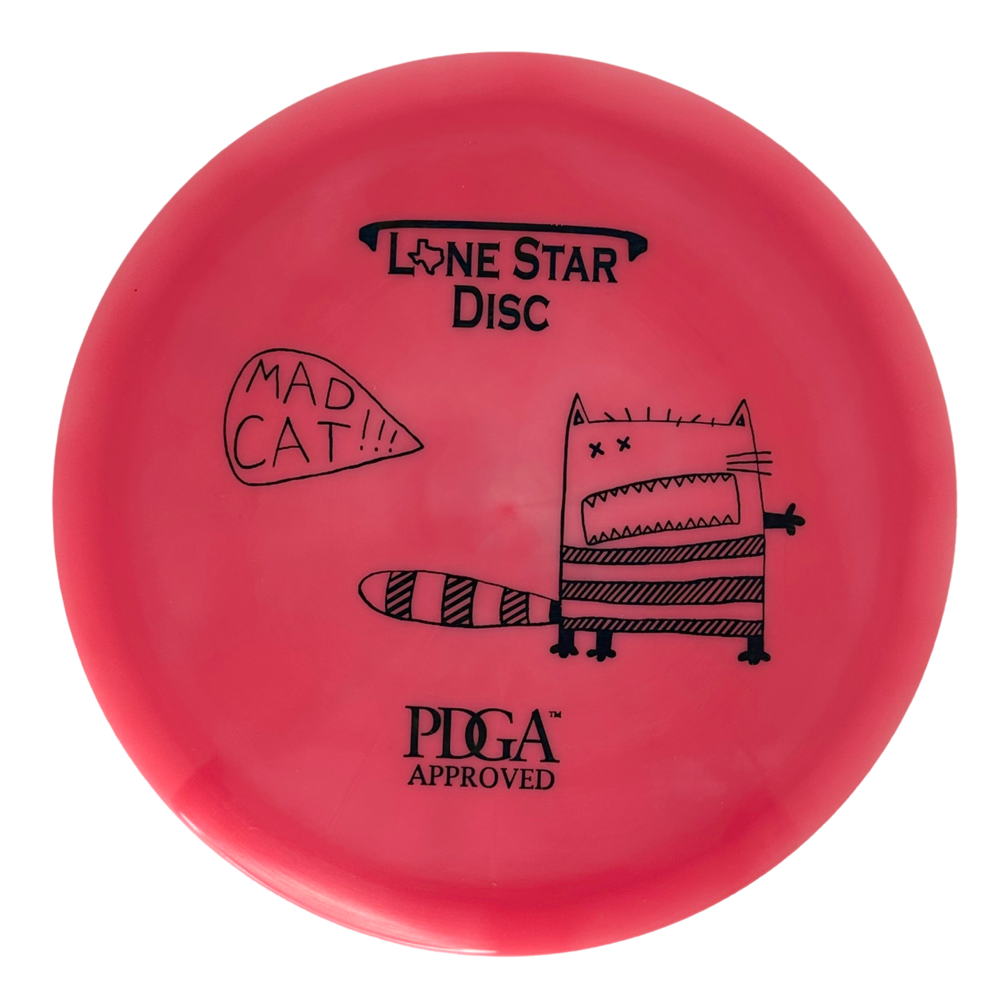 Lone Star Disc Alpha Mad Cat Fairway Driver disc - Artist Stamp