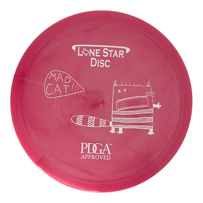 Lone Star Disc Alpha Mad Cat Fairway Driver disc - Artist Stamp