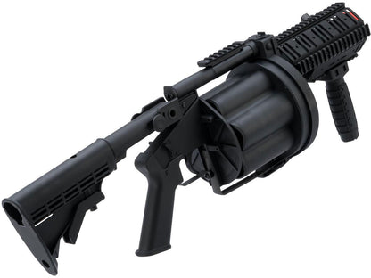 ICS MGL Full Size Airsoft Revolver Grenade Launcher Gen 2 Short - Black