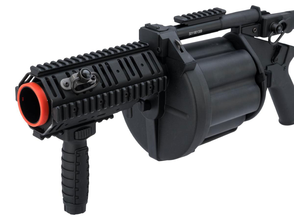 ICS MGL Full Size Airsoft Revolver Grenade Launcher Gen 2 Short - Black