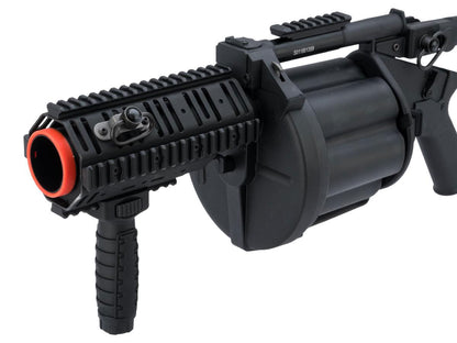ICS MGL Full Size Airsoft Revolver Grenade Launcher Gen 2 Short - Black