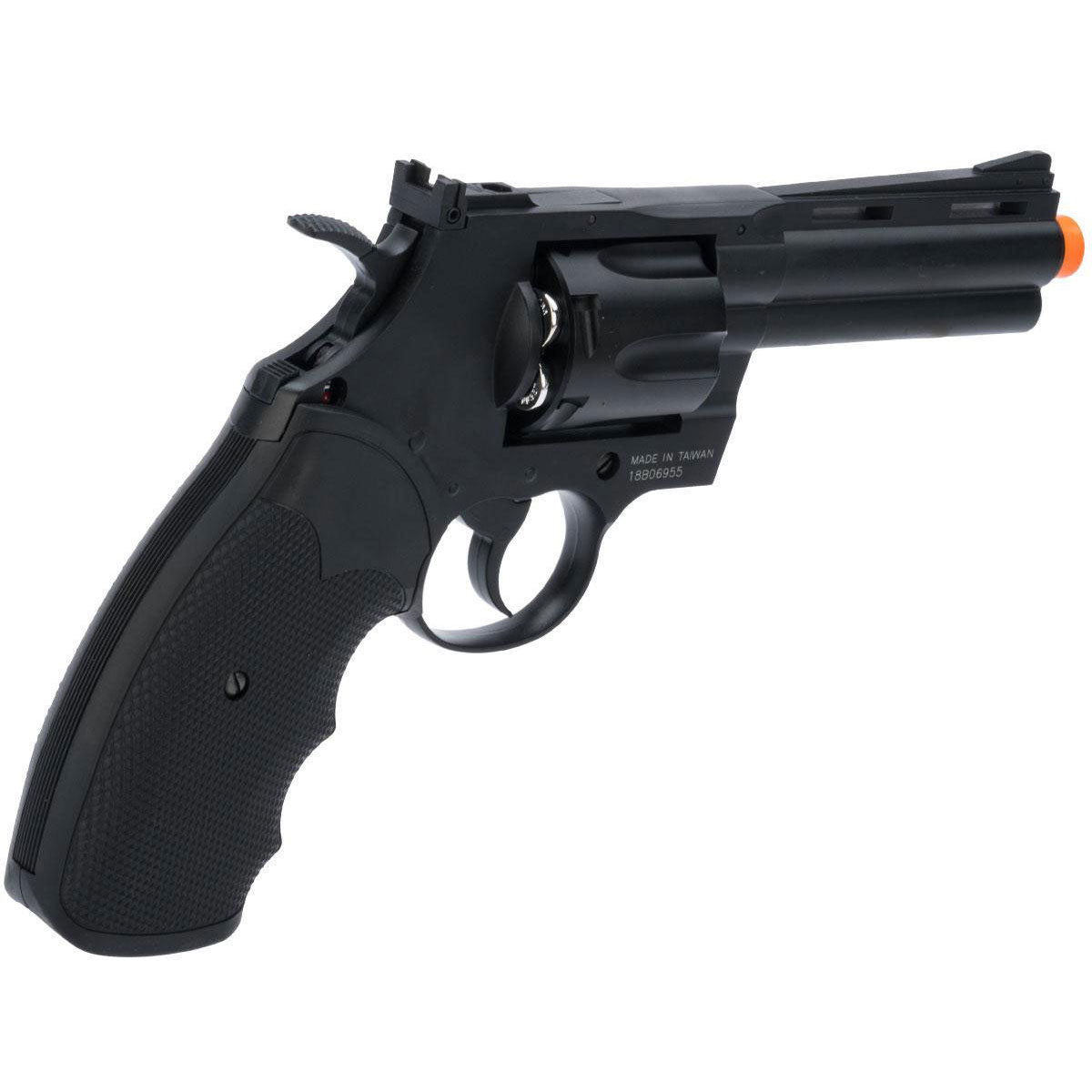 Colt Python Full Metal .357 Magnum High Power Airsoft CO2 Revolver by Cybergun - Length: 4"