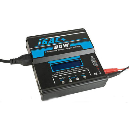 Ipower 6AC PRO 80W/5A Computer Battery Balancer Charger (NiCd NiMh Lipoly LiIon LiMn)