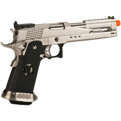 AW Custom AW-HX2201 Gold Standard IPSC Gas Blowback Airsoft Pistol - Silver