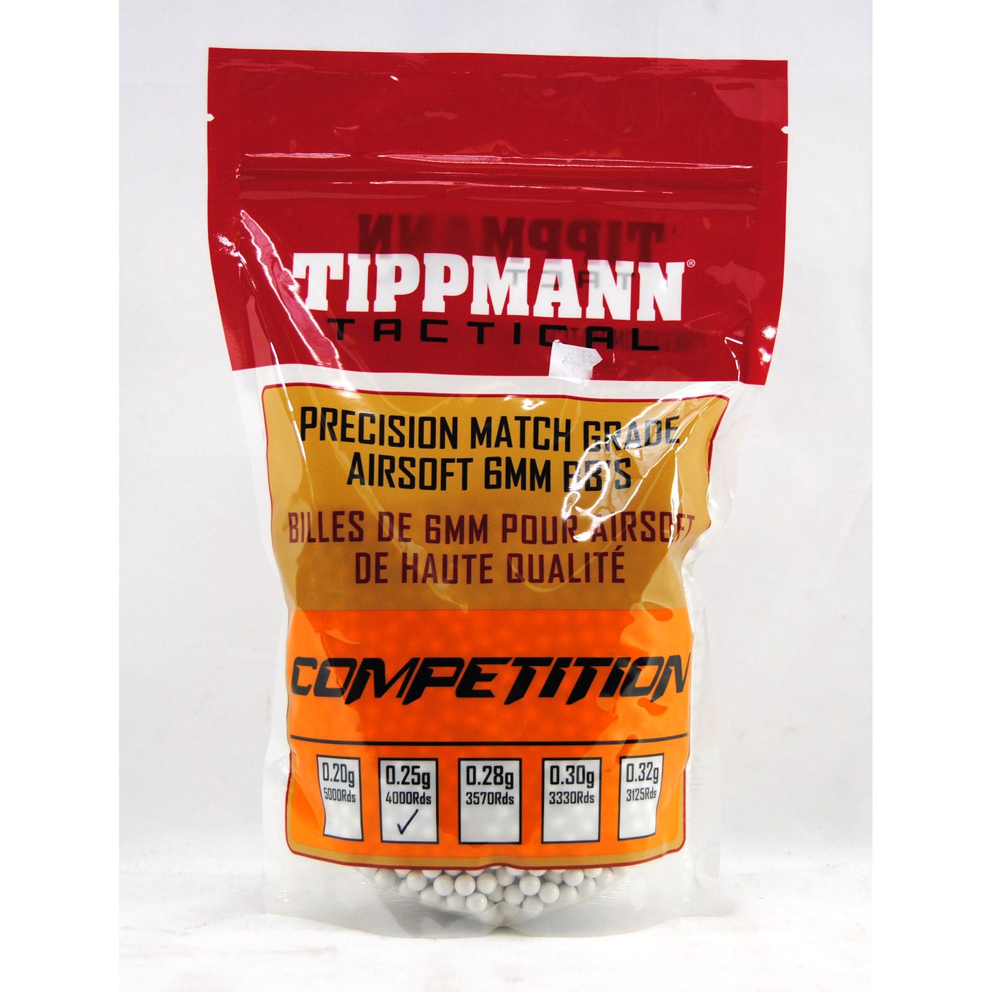 Tippmann Tactical Competition 6mm BBs 1kg Bag - White