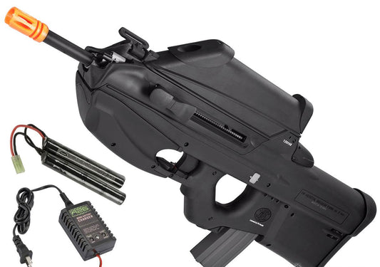 G&G FN Herstal Licensed FN2000 Airsoft AEG Rifle - Black - Hunter - includes battery & charger