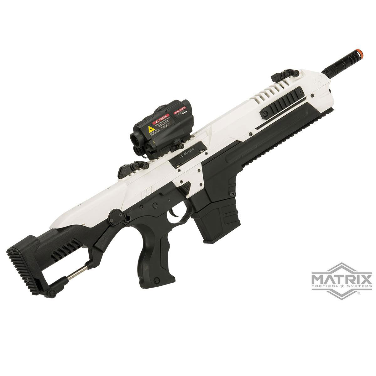 CSI S.T.A.R. XR-5 Advanced Battle Airsoft Rifle - Trooper White