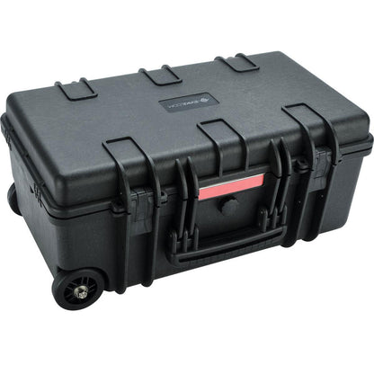 EMG "Carry-On" Equipment Rolling Case w/ Customizable Grit Foam - Black