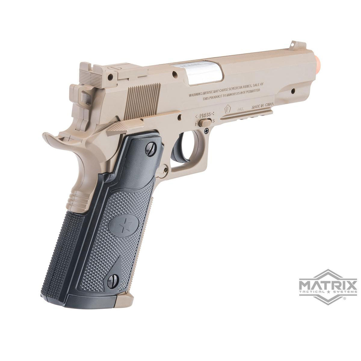 Matrix Predator 1911 Non-Blowback CO2 Airsoft Pistol