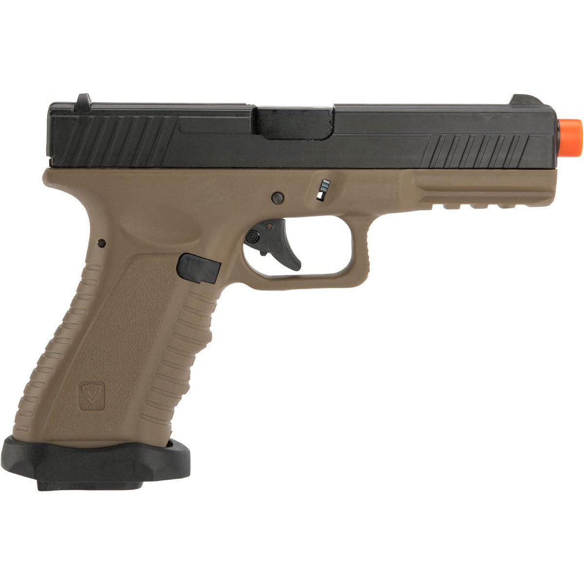 APS XTP Black Hornet Full Auto Co2 Powered Airsoft Pistol with Polymer Slide - Japan Version - Tan