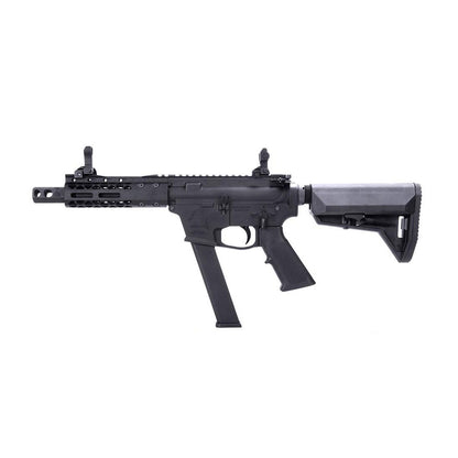 EMG Black Rain Ordnance BRO 9mm Gas Blowback SBR Airsoft Rifle - Black