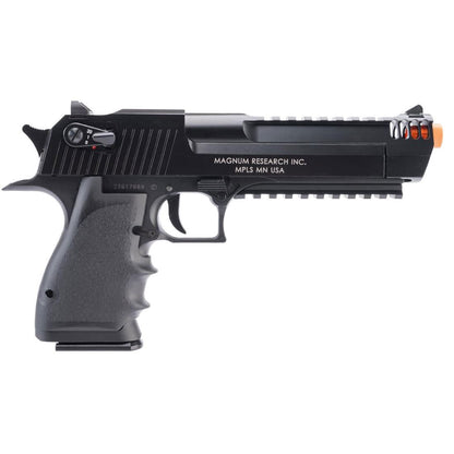 Cybergun x Magnum Research Semi/Full Auto Desert Eagle L6 CO2 Gas Blowback Airsoft Pistol by KWC - Black