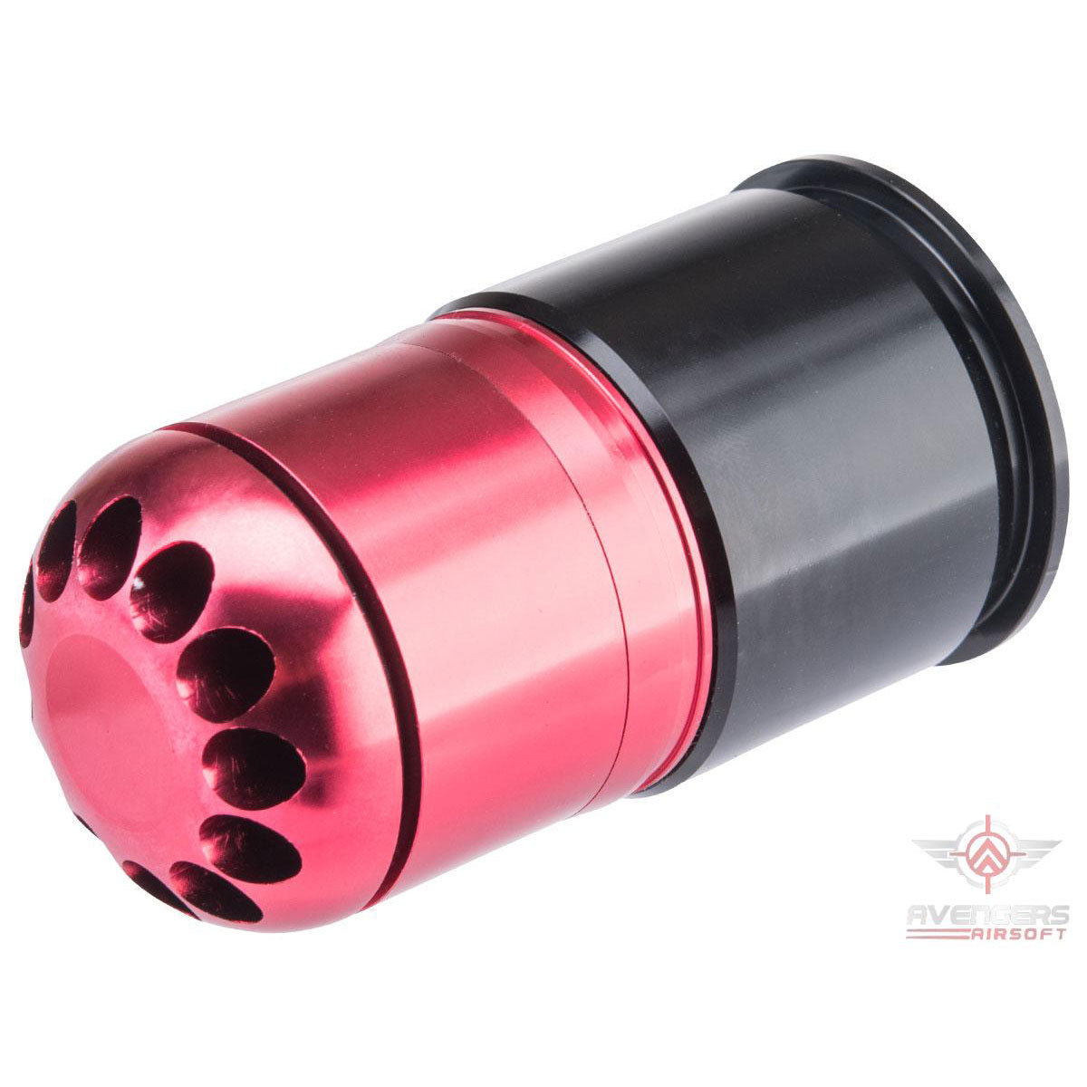 Avengers 40mm Airsoft Gas Grenade Shell - 50rd Shower - Red