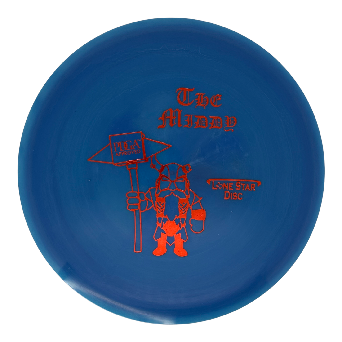 Lone Star Disc Alpha Middy Midrange disc - Artist Stamp