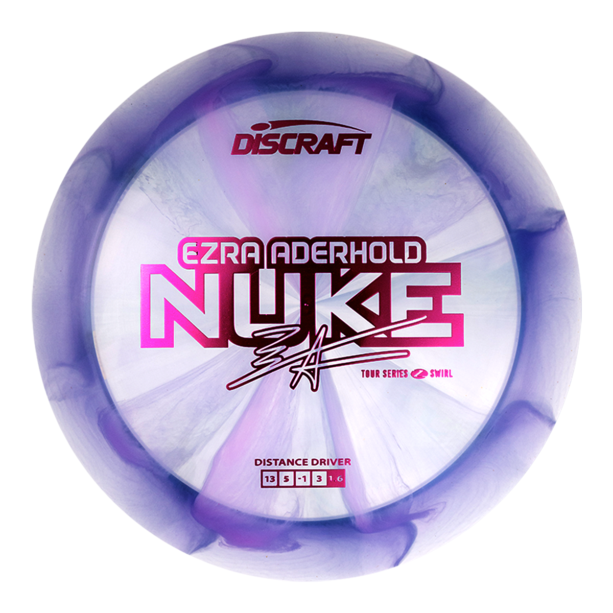 Discraft Z Swirl Nuke Disc - Ezra Aderhold 2025 Tour Series