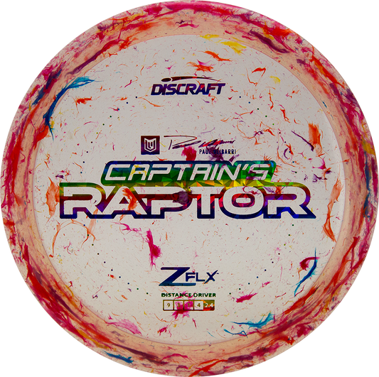 Discraft 2023 Paul Ulibarri Jawbreaker Z FLX Captain's Raptor Disc