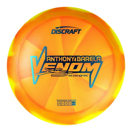 Discraft Z Swirl Venom Disc - Anthony Barela 2025 Tour Series