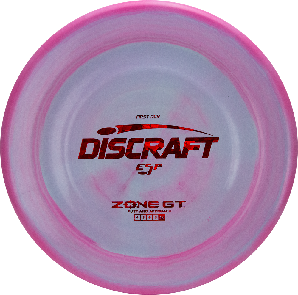 Discraft First Run ESP Zone GT Disc - Banger Top