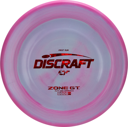 Discraft First Run ESP Zone GT Disc - Banger Top