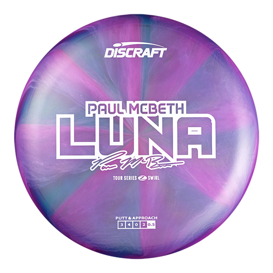 Discraft Z Swirl Luna Disc - Paul McBeth 2025 Tour Series