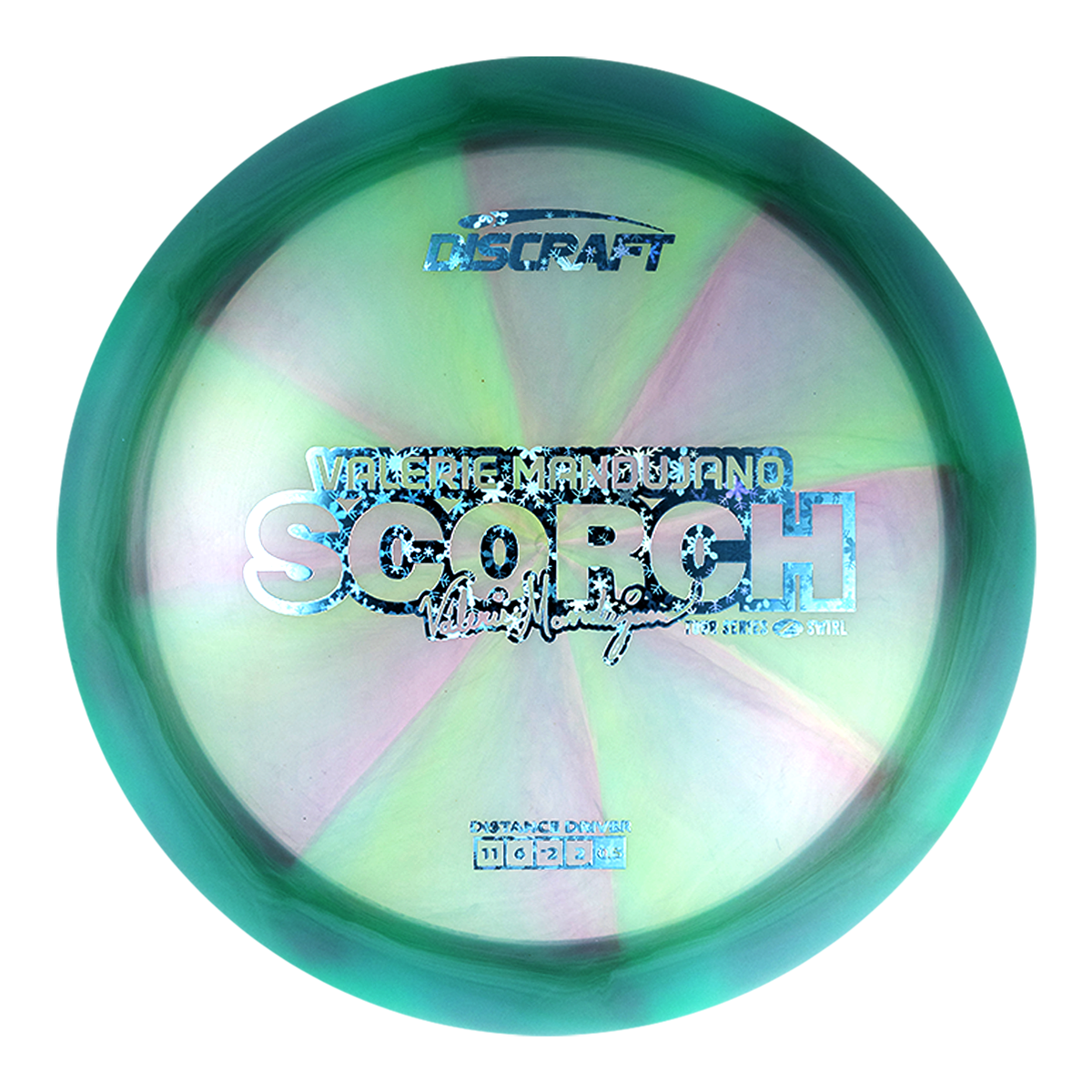 Discraft Z Swirl Scorch Disc - Valerie Mandujano 2025 Tour Series