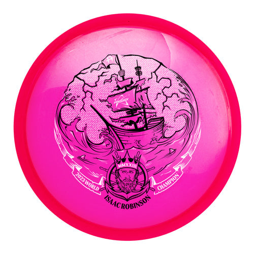 Prodigy Isaac Robinson Archive Midrange Disc - 400 Plastic - "Smuggler's Pursuit" Stamp