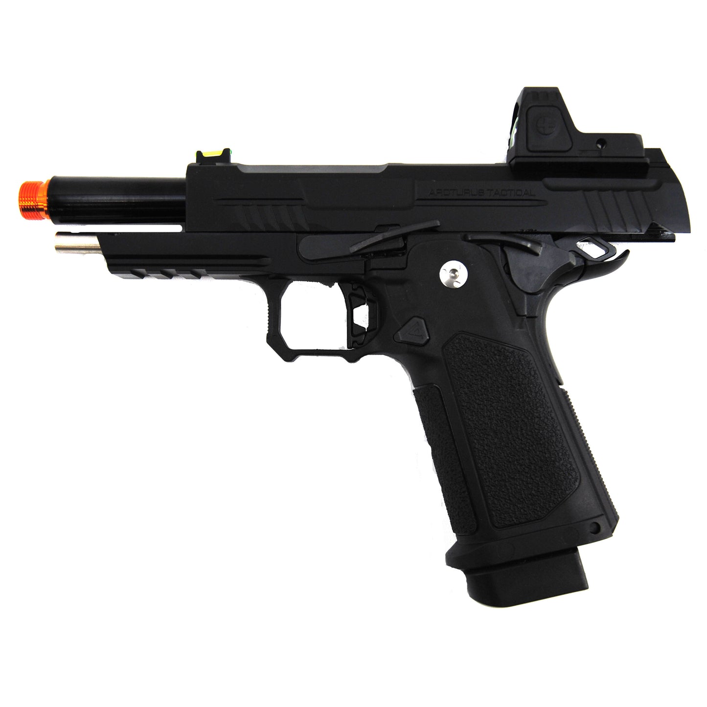 Arcturus Vanguard 4.3" HI-CAPA GBB Airsoft Pistol w/ Optic Ready Slide ARS-1 Red Dot Sight