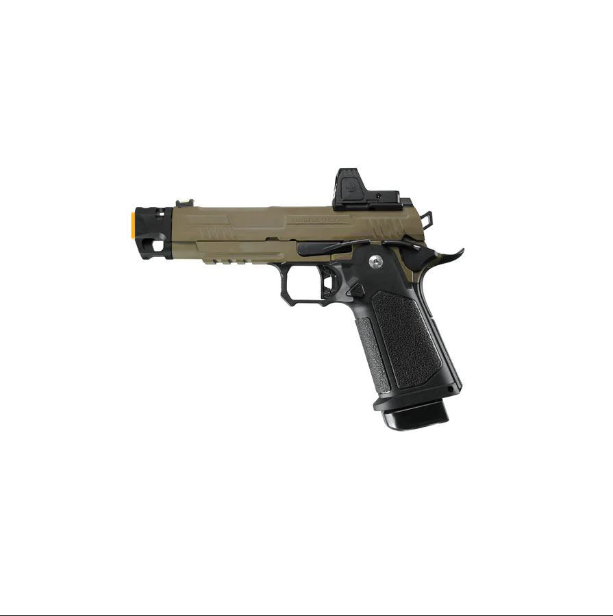 Arcturus Vanguard 4.3" HI-CAPA GBB Airsoft Pistol w/ Optic Ready Slide & Compensator