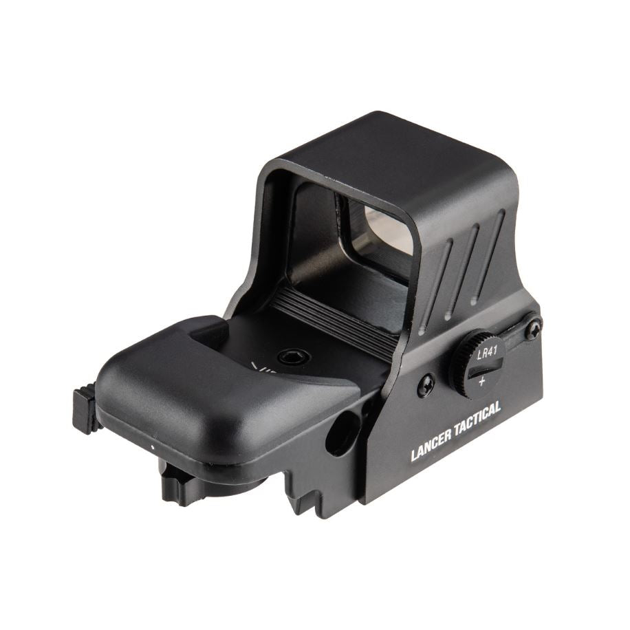 Lancer Tactical 4-Reticle Red/Green Dot Reflex Sight w/ QD Mount - Black