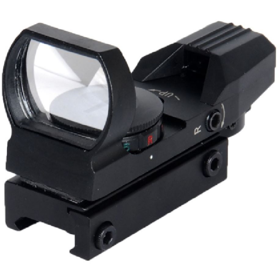 Lancer Tactical Red / Green Dot Reflex Sight w/ 4 Reticles - Black