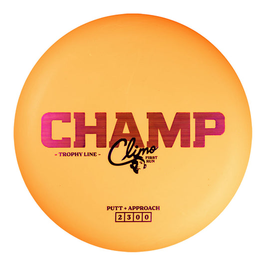 Climo Disc Golf Trophy Line Champ - First Run