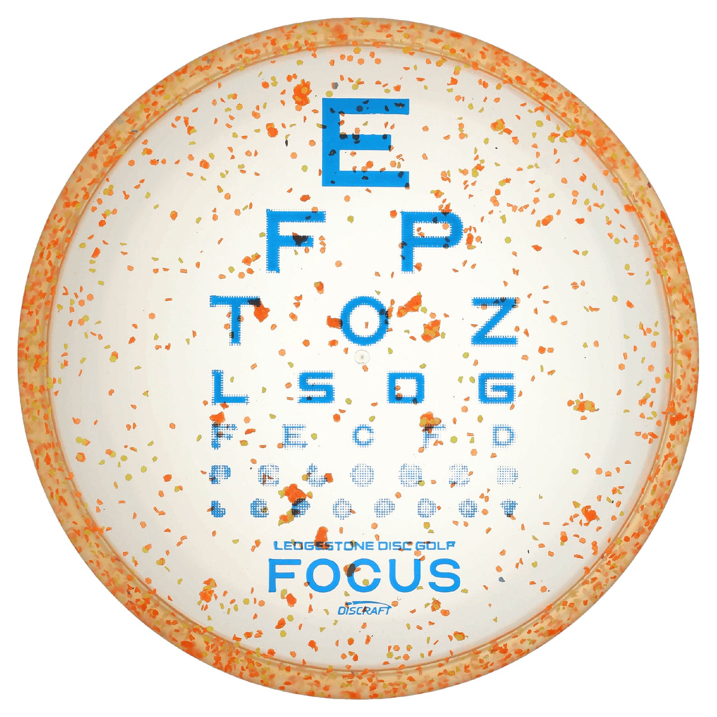 Discraft CryZtal FLX Confetti Focus Disc - 2026 Ledgestone Edition - Season 1