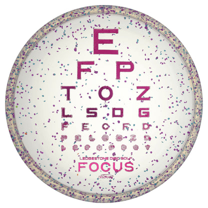 Discraft CryZtal FLX Confetti Focus Disc - 2026 Ledgestone Edition - Season 1