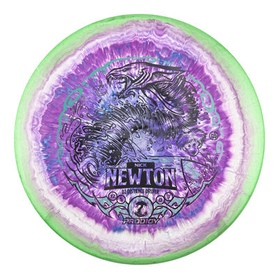 Prodigy D2 Disc - 400 Spectrum Plastic - Nick Newton 2025 Tour Series - Typhoon