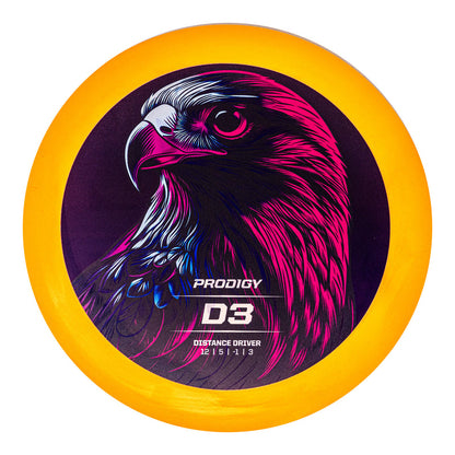 Prodigy D3 Distance Driver Disc - 200 Plastic - Retroflight Seres Color Print