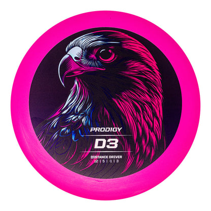Prodigy D3 Distance Driver Disc - 200 Plastic - Retroflight Seres Color Print