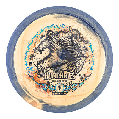 Prodigy D3 Disc - 750 Spectrum Plastic - Luke Humphries 2025 Tour Series - Tornado