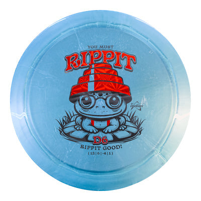 Prodigy D6 Distance Driver Disc - 500 Plastic - Rippit Good Stamp