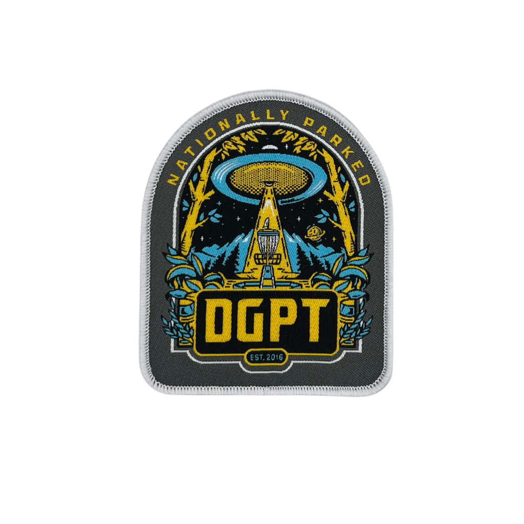 DGPT Patch - Galactically Parked - Hook and Loop