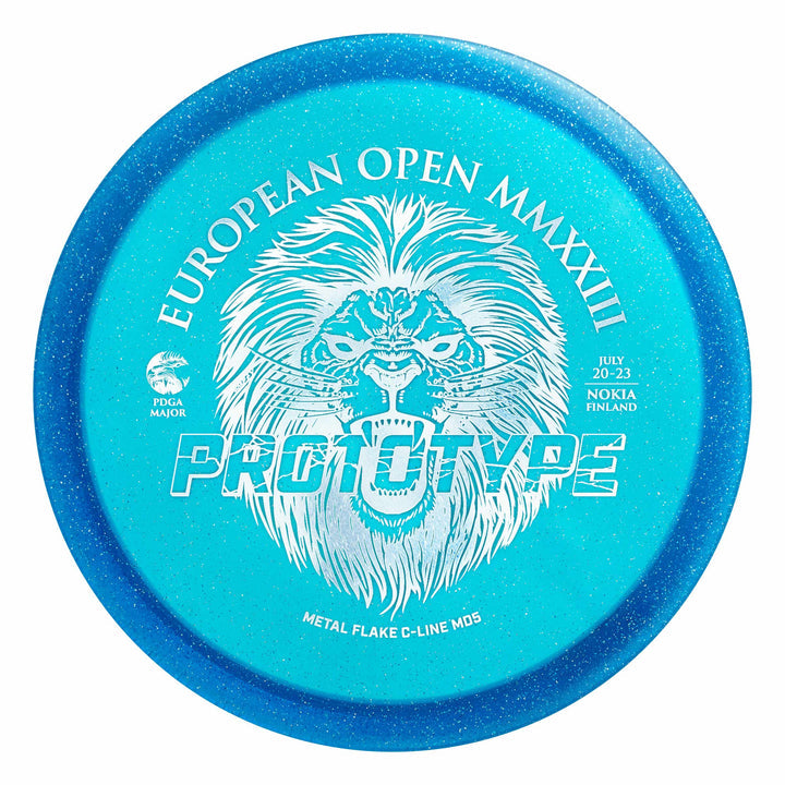 Discmania Metal Flake C-Line MD5 Midrange Disc - 2023 European Open Fundraiser Stamp
