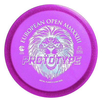 Discmania Metal Flake C-Line MD5 Midrange Disc - 2023 European Open Fundraiser Stamp