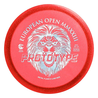 Discmania Metal Flake C-Line MD5 Midrange Disc - 2023 European Open Fundraiser Stamp