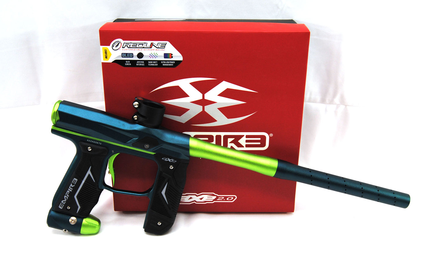 Used Empire Axe 2.0 w/ Redline Board - Dust Blue/Green w/ Redline