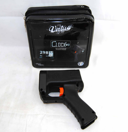 Used Virtue Clock Paintball Chronograph - Black
