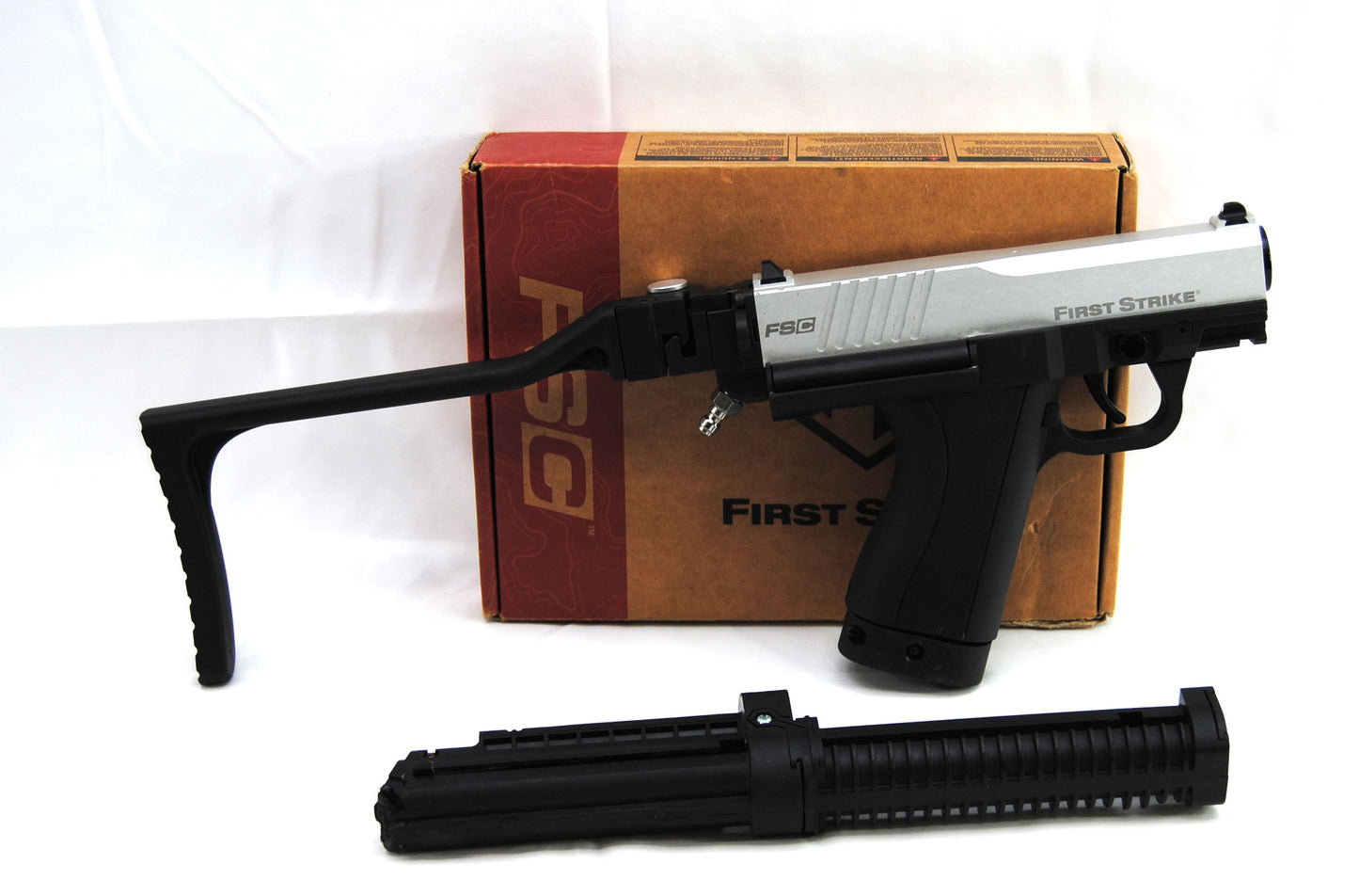Used First Strike FSC Pistol - Silver/Black