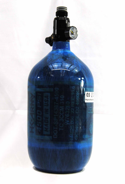 Used HK Army 68ci/4500psi Tank - Blue