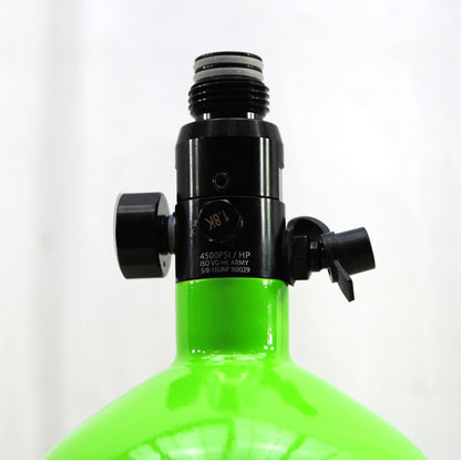 Used HK Army Compressed Air 68ci/4500psi Tank - Lime