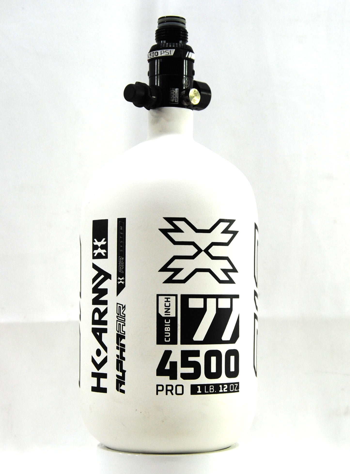 Used HK Army Alpha Air 77ci/4500psi Tank - White/Black
