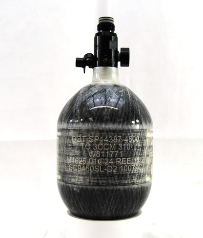 Used HK Army Compressed Air Aerolite 48ci/4500psi Tank - Grey